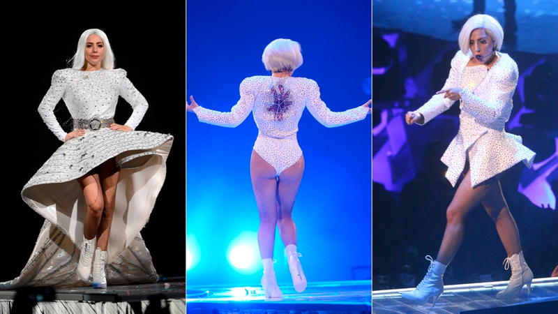 Illustration for article titled Lady Gaga's ARTPOP Tour Costumes Do Not Disappoint